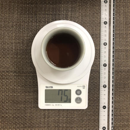 半人前のざるそばのつゆ