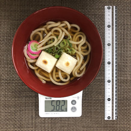 丼1杯・1人前の力うどん