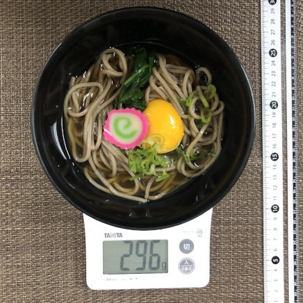 半人前の月見そば