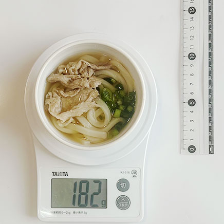 小鉢1杯分の肉うどん