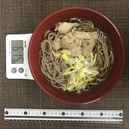 丼1杯・1人前の肉そば