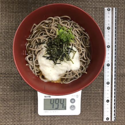 丼1杯・1人前のとろろそば