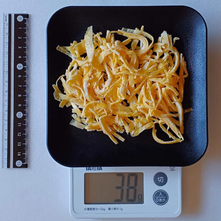 冷やし中華1人前のタマゴ38g