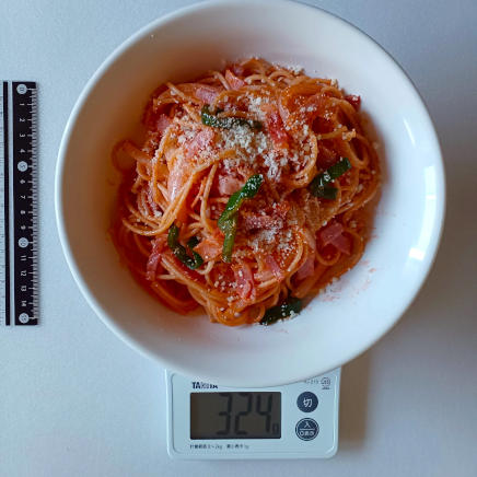 パスタ皿1杯(1人前)のナポリタン 324g