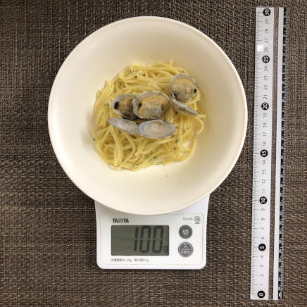 100g分のボンゴレビアンコ