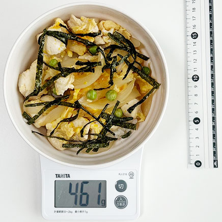 丼1杯・1人前の親子丼