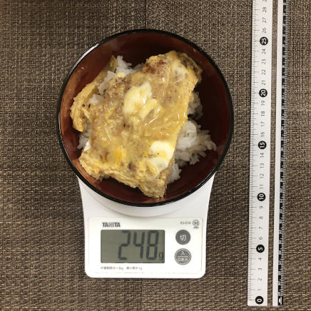 半人前のカツ丼