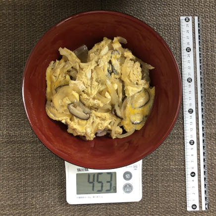 丼1杯分・1人前の玉子丼