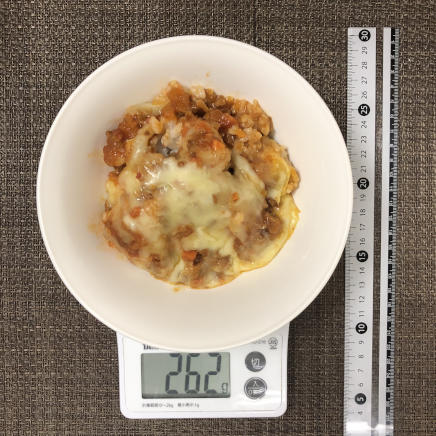 中皿1皿・1人前のミートソースドリア