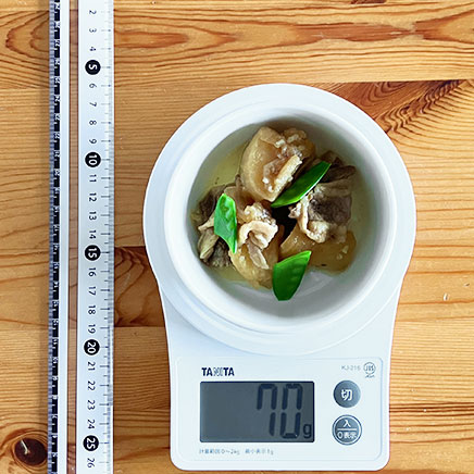 小深皿一皿分の肉じゃが