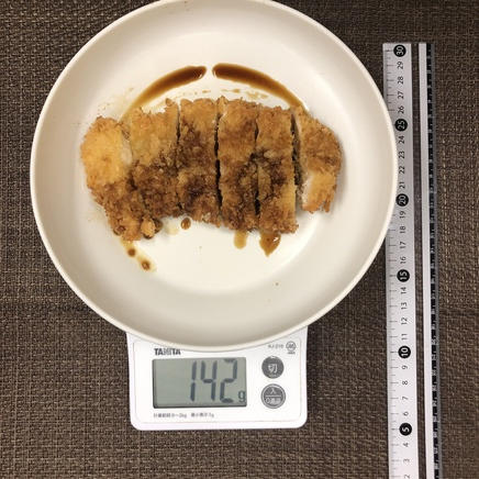 1枚分のチキンカツ