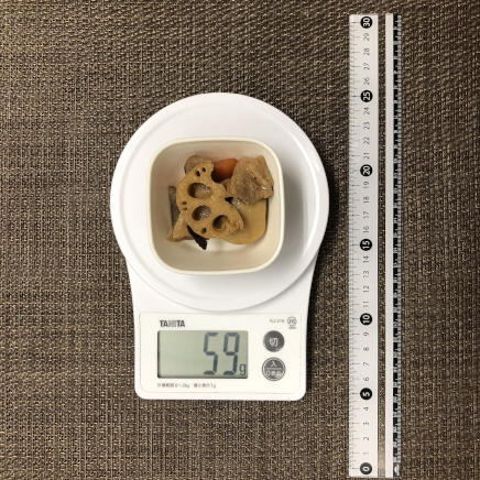 小鉢1杯59gの筑前煮