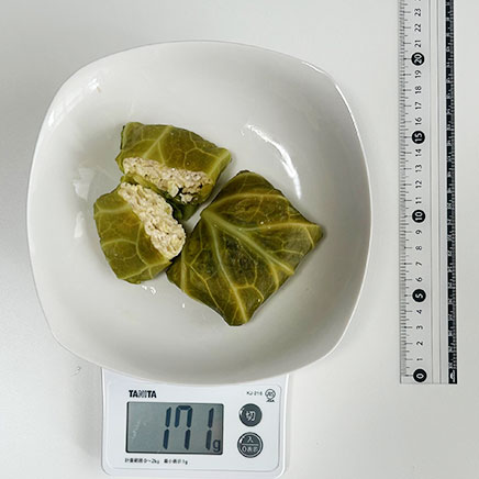 ロールキャベツ2個分