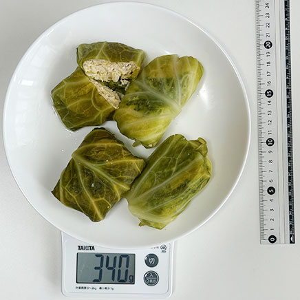 ロールキャベツ4個分