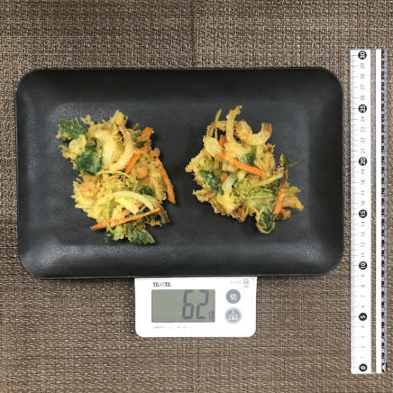 2個分のかき揚げ