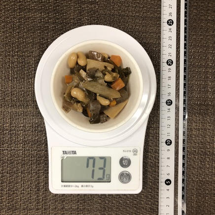 小鉢1杯分の五目煮