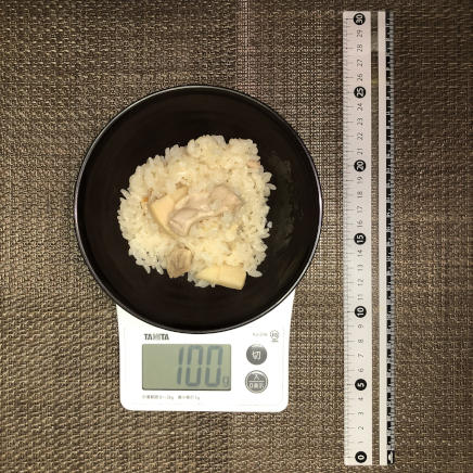 100gのたけのこご飯