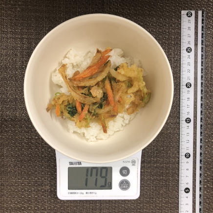 半人前のかき揚げ丼