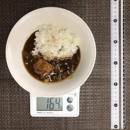 中皿1皿分のハヤシライス