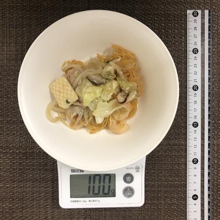100g分の皿うどん