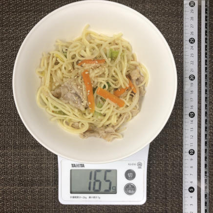 半人前の塩焼きそば