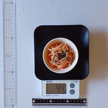 たらこパスタ小鉢1杯44g