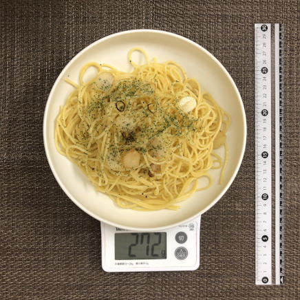 大皿1皿・1人前のペペロンチーノ