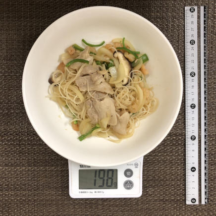 大皿1皿・1人前の焼きビーフン