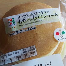 セブンイレブンのパンケーキ