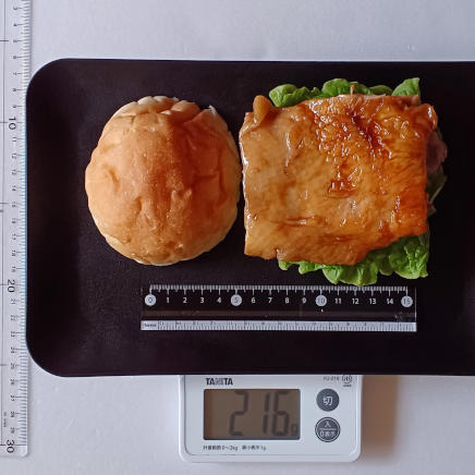 照り焼きチキンバーガー1個216g