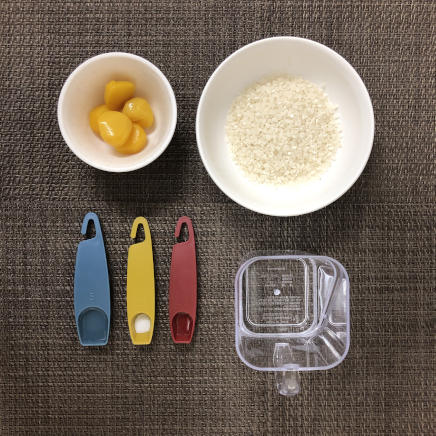 茶碗1膳分・1人前の栗ご飯