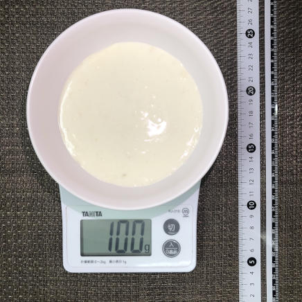 100gのホワイトソース