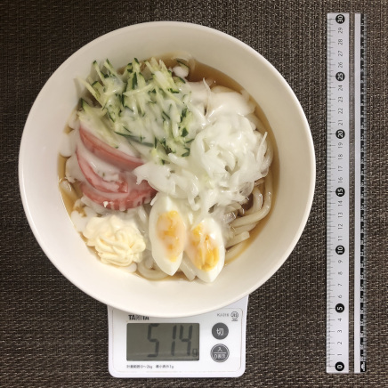 大皿1杯・1皿分のサラダうどん