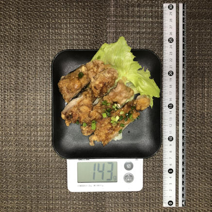 中皿1皿・143gの油淋鶏