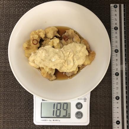 大皿1皿・1人前のチキン南蛮