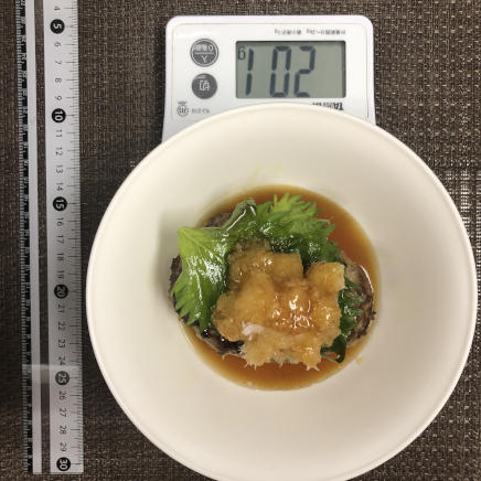 1個分の和風ハンバーグ