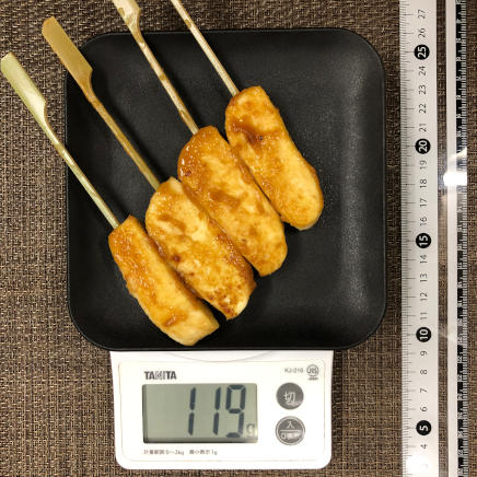 豆腐田楽4本分