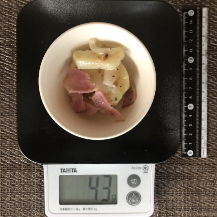 小鉢1杯のジャーマンポテト 43g