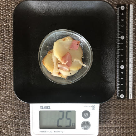 おつまみ皿1杯のジャーマンポテト 25g