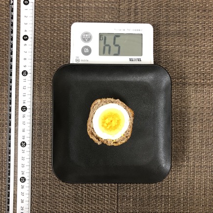 1/2個分のスコッチエッグ