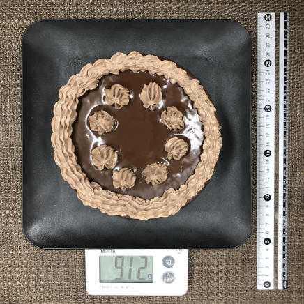 18cm型1ホール分のチョコケーキ