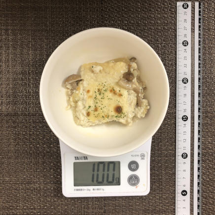 100g分の豆腐グラタン