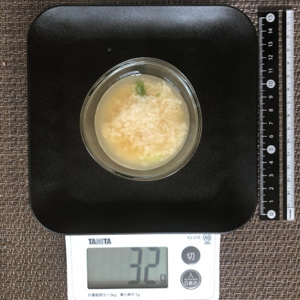 おつまみ皿1杯のとろろ汁 32g