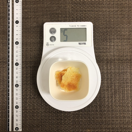 小鉢1杯分のカリカリチーズ