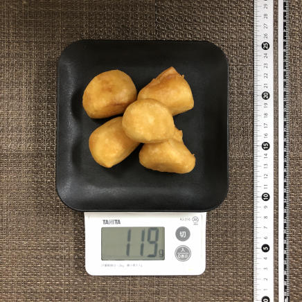 中皿1皿分の揚げ芋