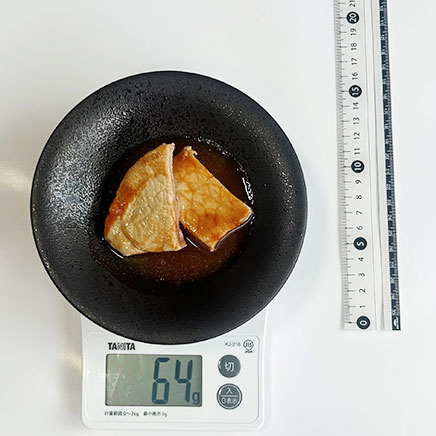 小皿1皿分のポークチャップ