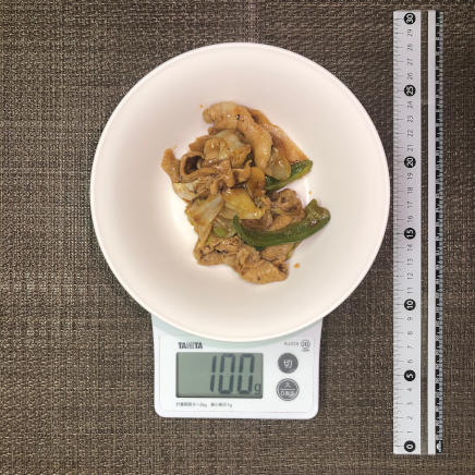 100gのホイコーロー