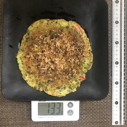 大皿1皿・1人前のねぎ焼き