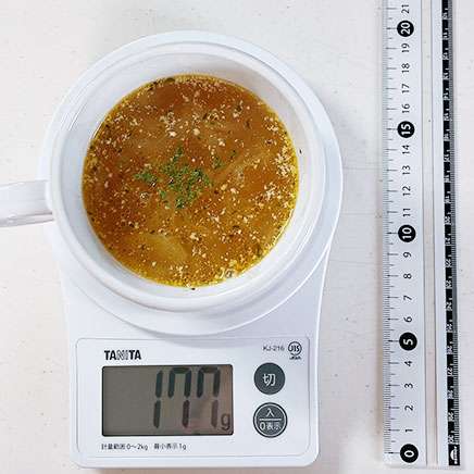 1人前のオニオンスープ