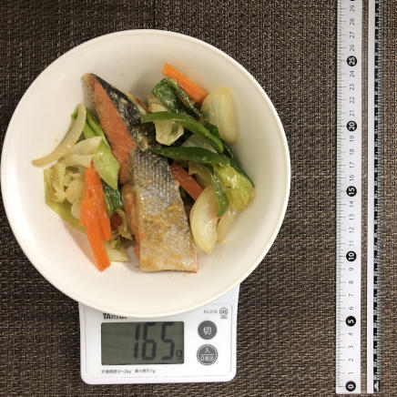 半人前の鮭のちゃんちゃん焼き